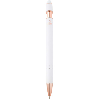 Logo trade corporate gifts picture of: Nanna ballpoint pen with rose gold finish (black ink)